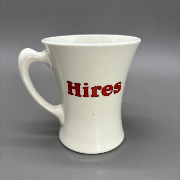 Antique Hires Root Beer Mug Cauldon Ware England Advertising Child Graphic c1905 - Picture 2 of 11